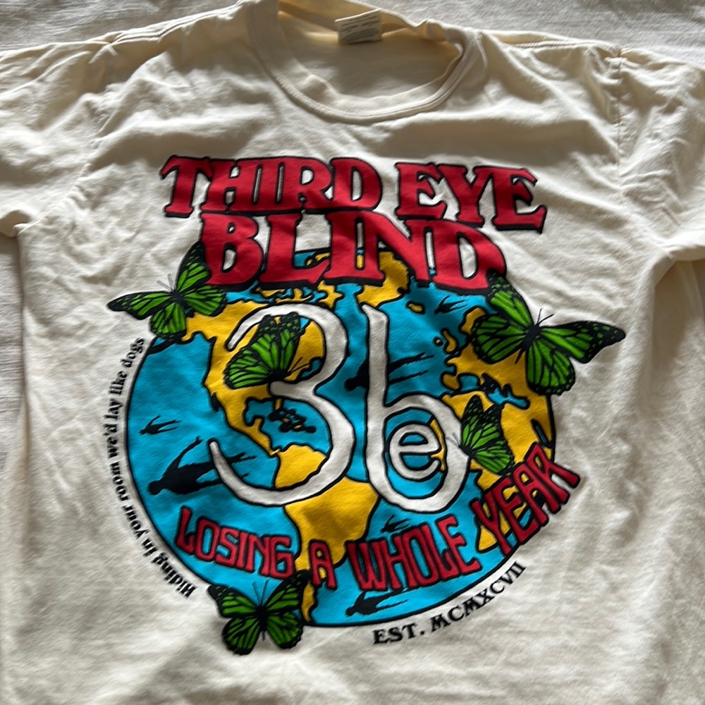 Retro third eye blind t shirt